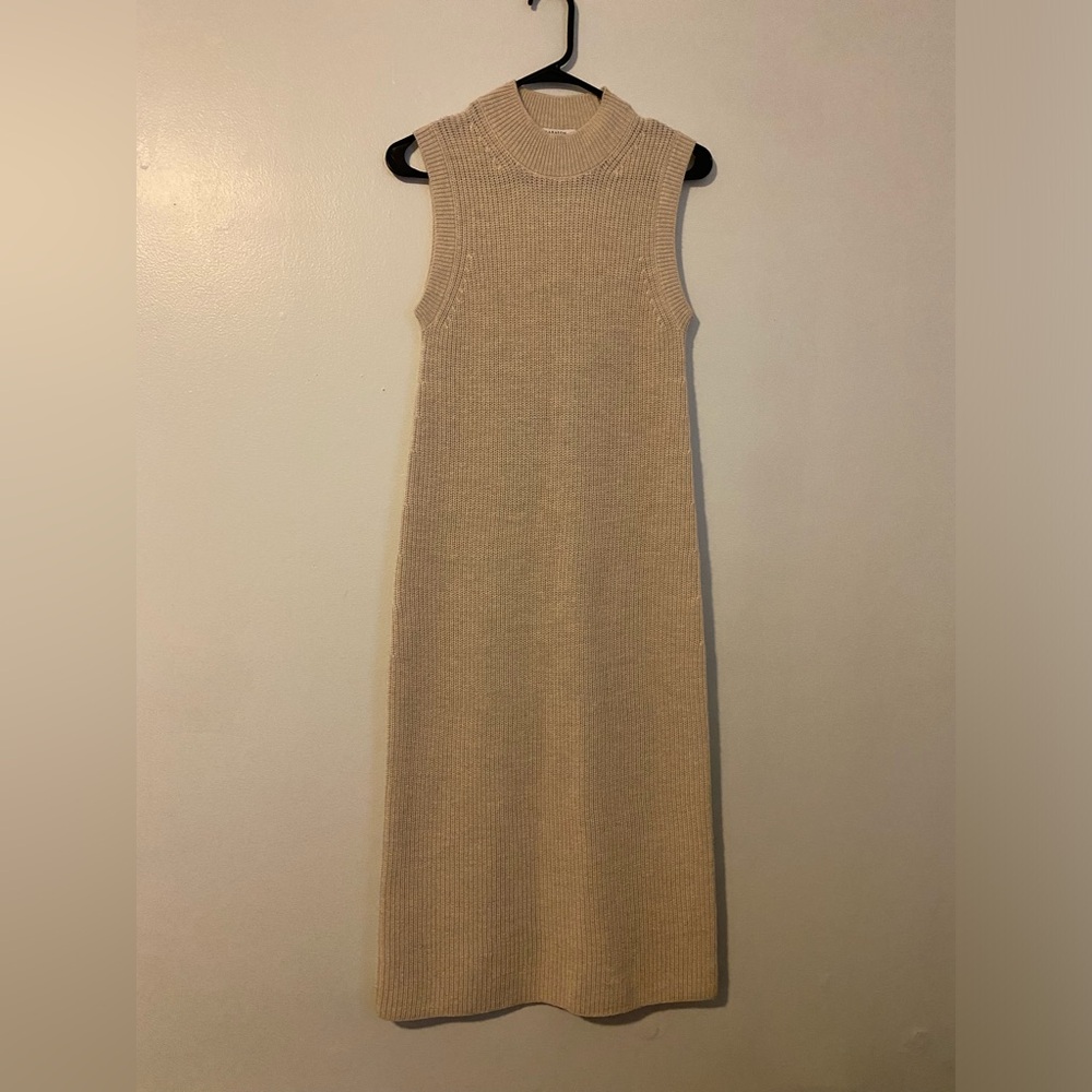 Babaton sweater dress size small sleeveless